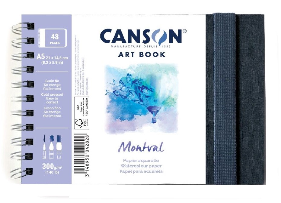 BLOC MONTVAL 300gr A5 48 FULLS