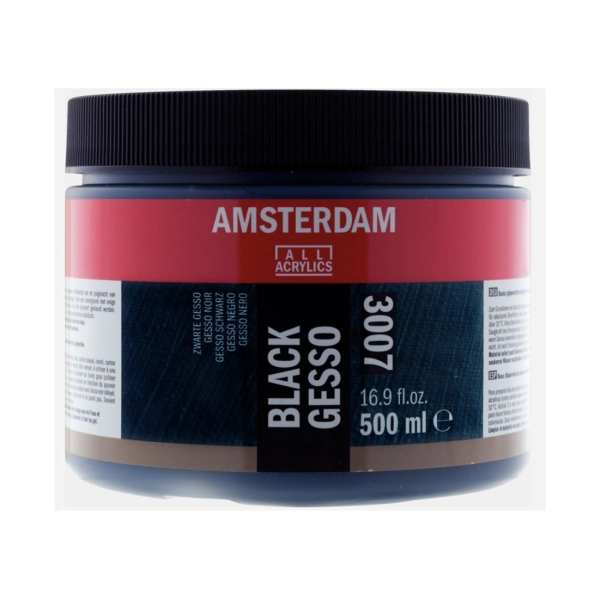 GESSO NEGRE AMSTERDAM 500 ml
