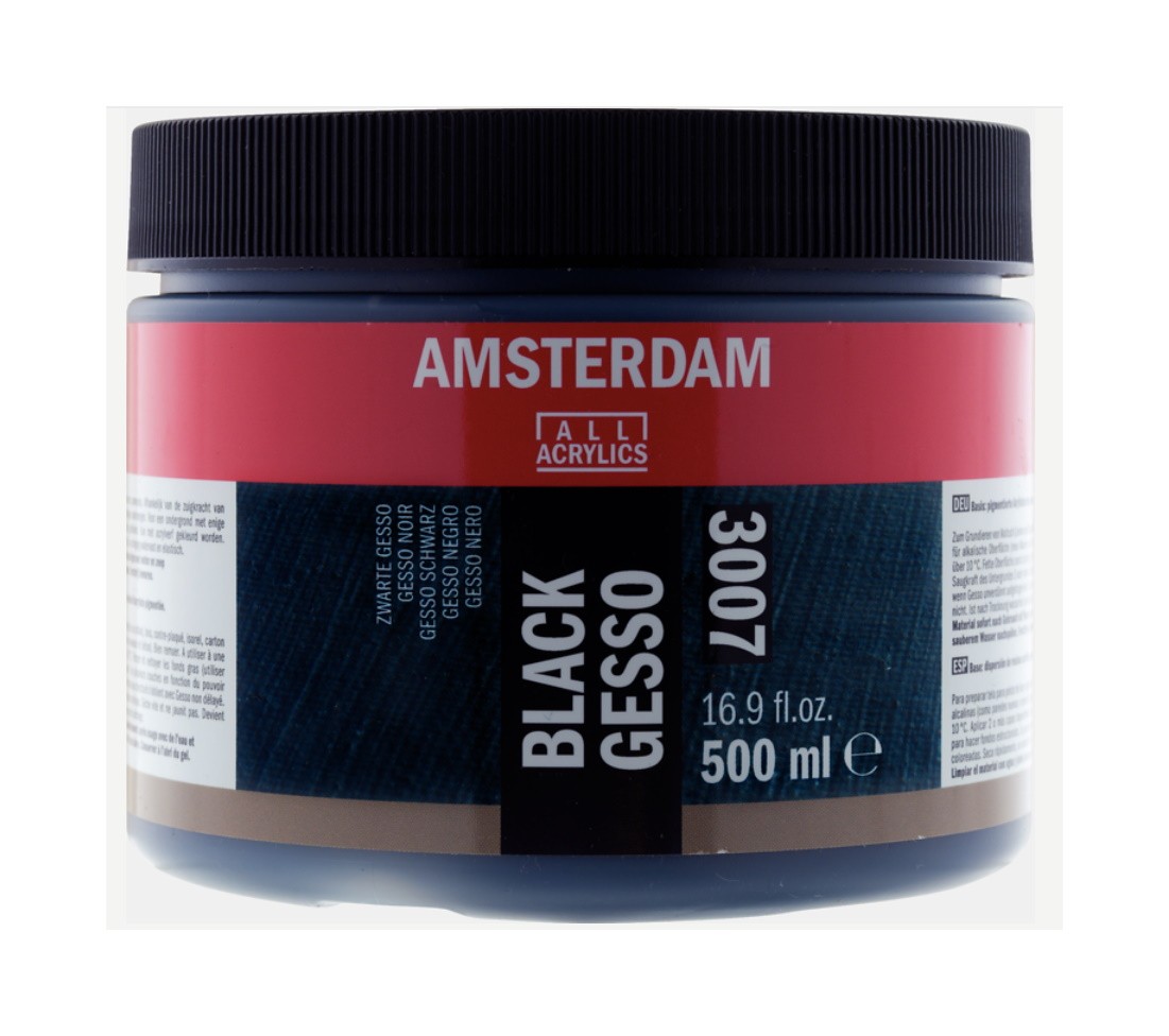 GESSO NEGRE AMSTERDAM 500 ml