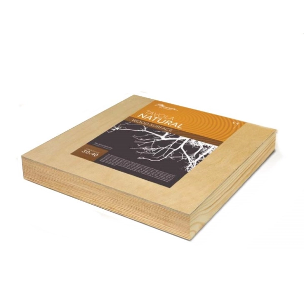 TAVOLA NATURAL 50x50 4 cms