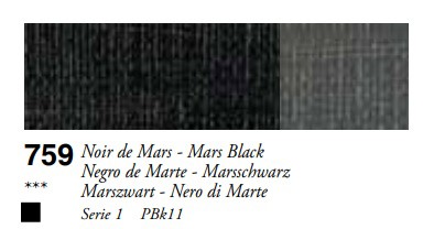 SENNELIER 38ml-NEGRE MARS