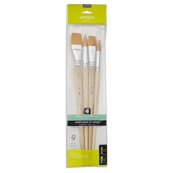 SET 4 PINZELLS GRANS TORAI