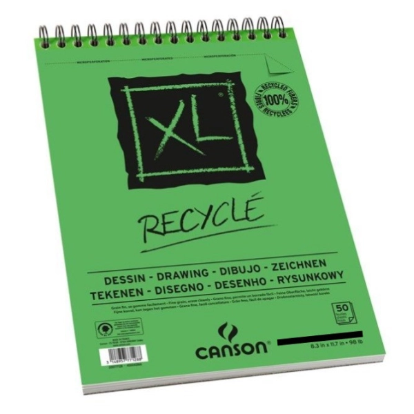 BLOC XL RECICLAT A4 160gr. 50 FULLS