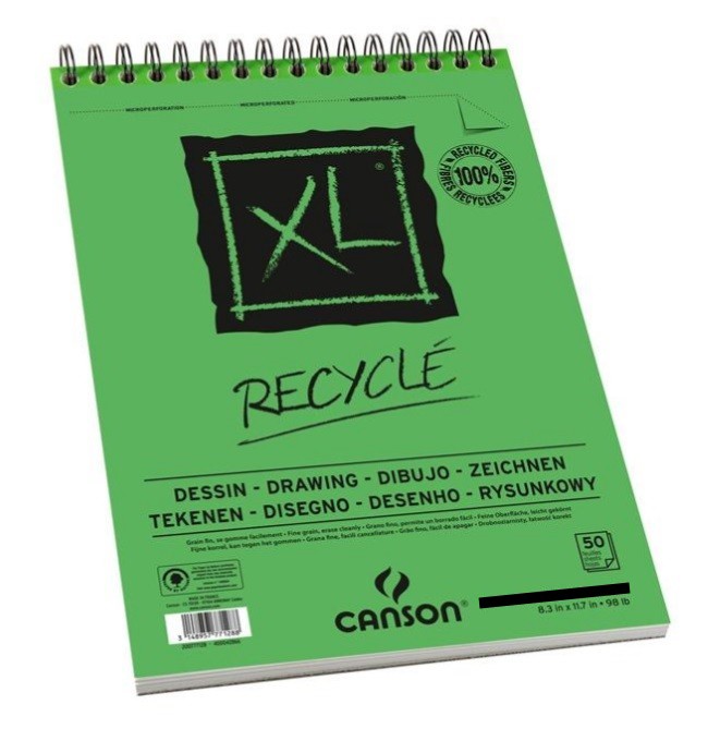 BLOC XL RECICLAT A4 160gr. 50 FULLS