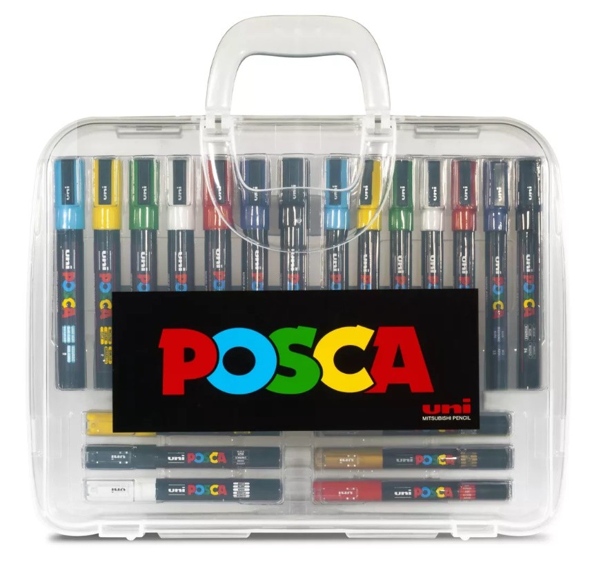 POSCA MALETI 20 RETOLADORS ASSORTITS