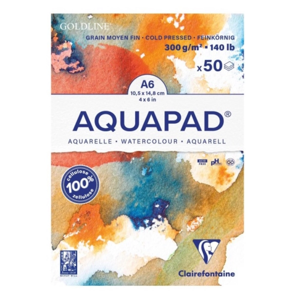 BLOC AQUAPAD A6 250g.50 fulls