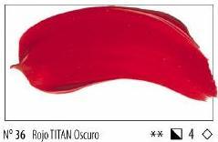 TITAN 250ml-VERMELL TITAN FOSC
